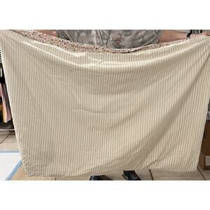 2 IKEA Lot Of Two Twin Reversible Duvet Covers Floral And Striped